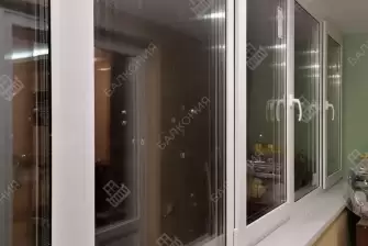 Остекление балкона и установка шкафа и сушилки