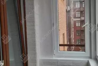 Отделка балкона под ключ с утеплением