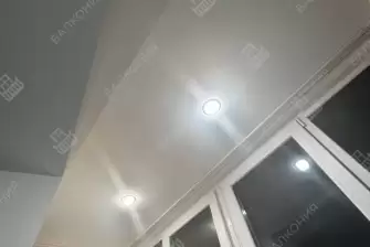 Дизайн-проект отделки лоджии под ключ с объединением кухни и панорамным остеклением