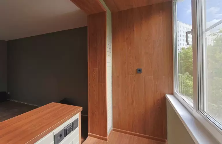 Совмещение балкона с комнатой и утепление